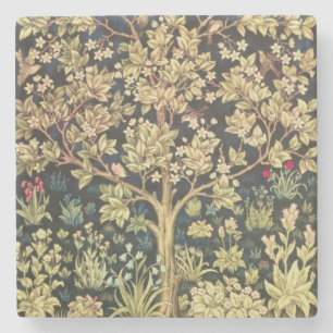 Posavasos De Piedra William Morris Tree De La Vida