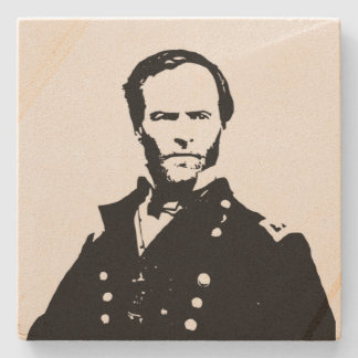 Posavasos De Piedra William Tecumseh Sherman Stone Coaster