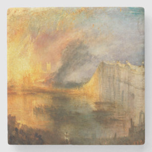 Posavasos De Piedra William Turner - El incendio del Parlamento