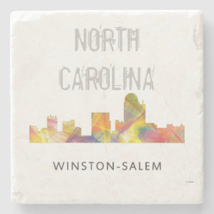 POSAVASOS DE PIEDRA WINSTON - NTH CAROLINA HORIZONTE DE SALEM, -
