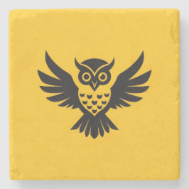 Posavasos De Piedra Wise Owl Coaster