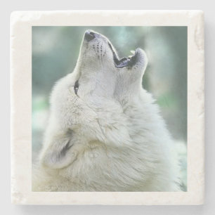 Posavasos De Piedra Wolf