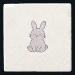 Posavasos De Piedra Wonky Zoo Bunny Stone Coaster<br><div class="desc">Añade un toque caprichoso a tu mesa con la Wonky Zoo Bunny Stone Coaster! 🐰 Esta adorable montaña rusa cuenta con un ilustracion minimalista de un conejito tranquilo, líneas suaves, tonos pastel y el encanto original. Ya sea que estés bebiendo té, café o 🥕 de jugo de zanahoria, esta montaña...</div>