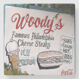 Posavasos De Piedra Woody's, Virginia Highland, Woody's