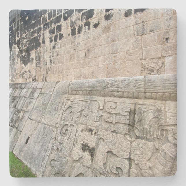 Posavasos De Piedra World2Celebrate: Gran Corte de Pelota Chichén Itzá (Anverso)