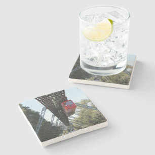 Posavasos De Piedra Wuppertal Flotante Train / Wuppertaler Schwebebahn