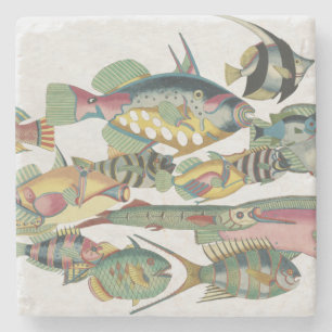 Posavasos De Piedra WWW FISH Stoneware