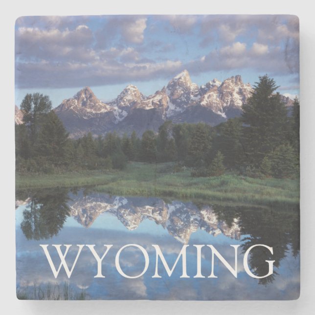 Posavasos De Piedra Wyoming, Parque Nacional Grand Teton 4 (Anverso)