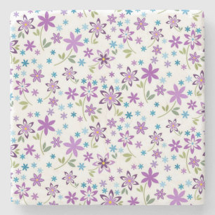Posavasos De Piedra Xmas Gift Cute Floral Ditsy