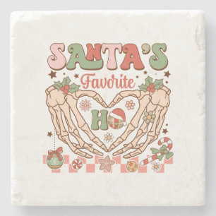 Posavasos De Piedra Xmas Gift El Ho Favorito de Santa