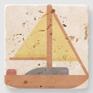 Posavasos De Piedra Yatch