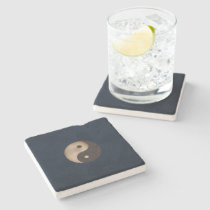 Posavasos De Piedra Yin Yang