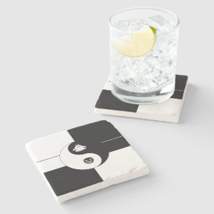 Posavasos De Piedra Yin Yang