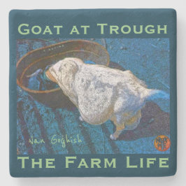 POSAVASOS DE PIEDRA YNOTME VAN GOGHISH GOAT AT TROUGH2