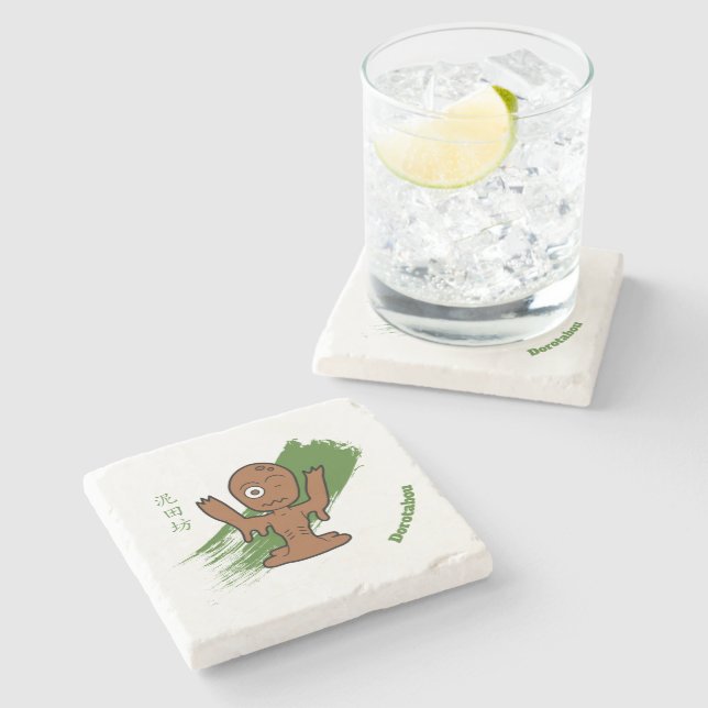 Posavasos De Piedra Yokai Dorotabo (Lateral)