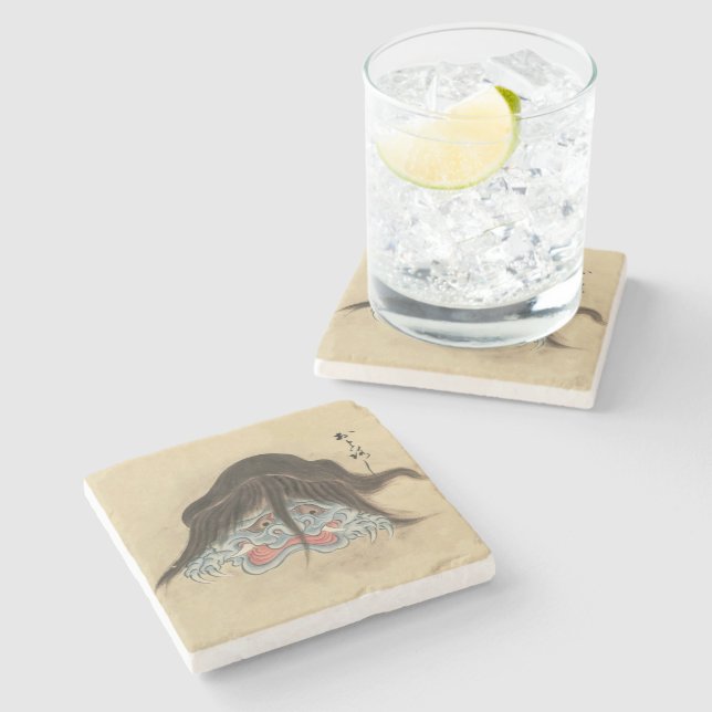 Posavasos De Piedra Yokai Otoroshi - Monstruo japonés (Lateral)