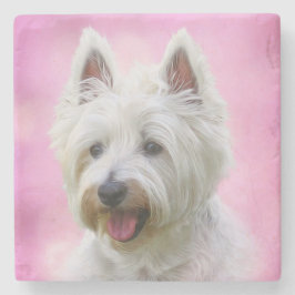 Posavasos De Piedra Yorkie
