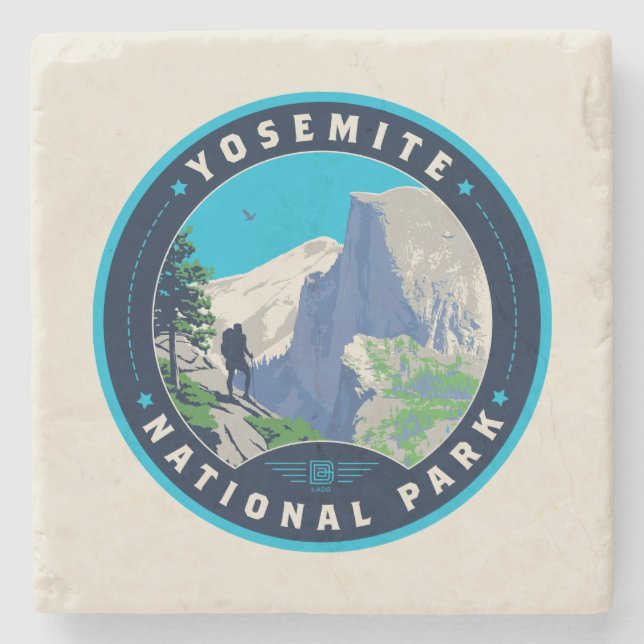 Posavasos De Piedra Yosemite National Park (Anverso)