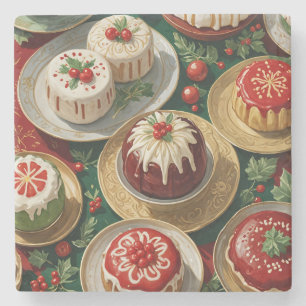 Posavasos De Piedra Yuletide Feast