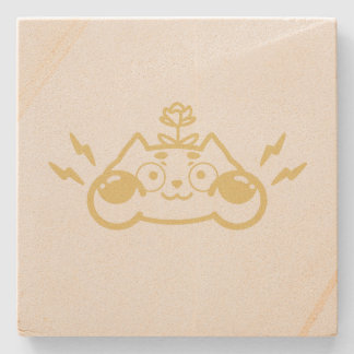 Posavasos De Piedra Zappy Chip the Cute Chipmunk