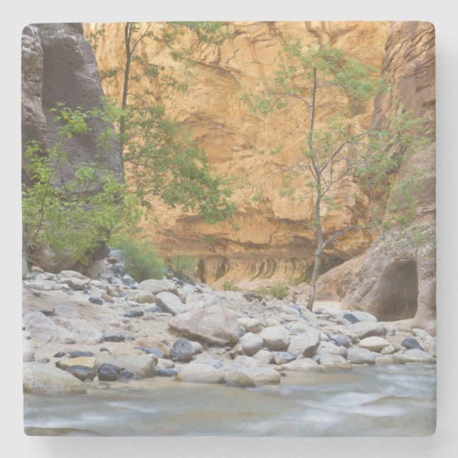 Posavasos De Piedra Zion Narrows (Anverso)