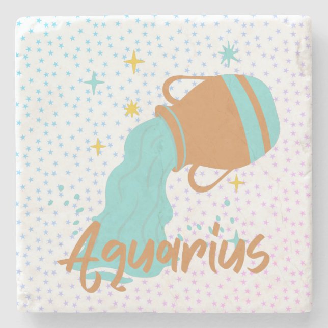 Posavasos De Piedra Zodiac (Anverso)