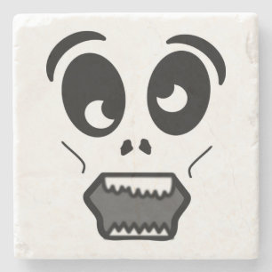 POSAVASOS DE PIEDRA ZOMBIE FACE