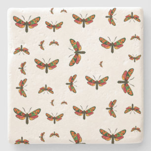 Posavasos De Piedra Zygaena carniolica - La malla de burnet crepuscula