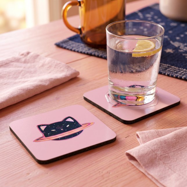 Posavasos de Planet Cat Beverage (Subido por el creador)