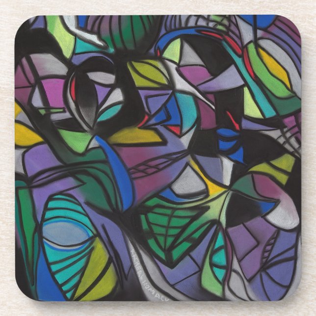 Posavasos de plástico duro (Frente)