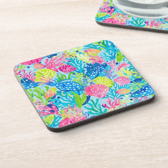 Posavasos de plástico duro con gráfico elegante (Lado Izquierdo)