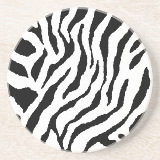 Posavasos de rayas de cebra