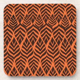 Posavasos de Safari de Fauna y Flora Abstractos Mo