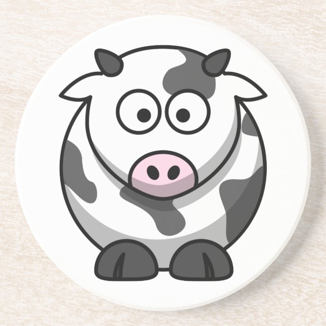 Posavasos de Vaca Adorable (Frente)