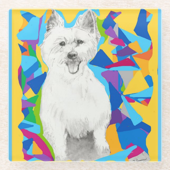 posavasos de vidrio (Anverso)