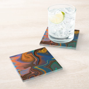 POSAVASOS DE VIDRIO