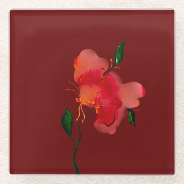 Posavasos de vidrio (Anverso)