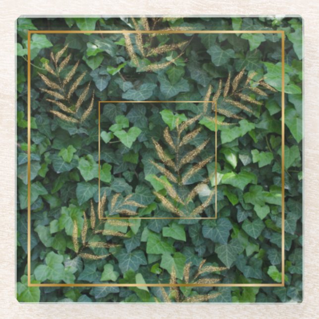 Posavasos de vidrio (Anverso)