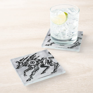 POSAVASOS DE VIDRIO 狼