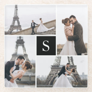 Posavasos De Vidrio 4 Galería fotográfica y monograma
