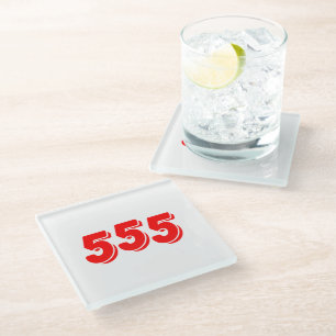POSAVASOS DE VIDRIO 555