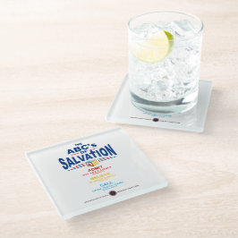 Posavasos De Vidrio ABC de la Salvación