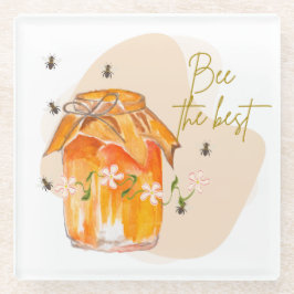 Posavasos De Vidrio abejar lo mejor