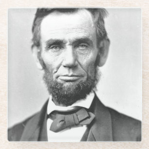 Posavasos De Vidrio Abraham Lincoln