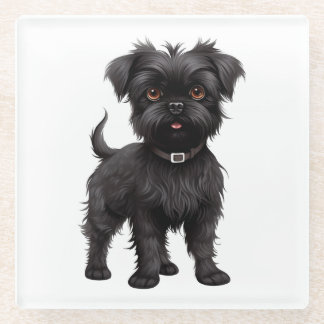 Posavasos De Vidrio Affenpinscher