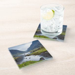 Posavasos De Vidrio Agua   Brecha del condado de Dunloe Kerry Ireland