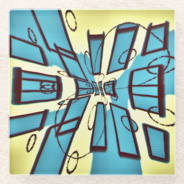 Posavasos De Vidrio Ajustar la pantalla (Anverso)