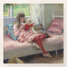 Posavasos De Vidrio Albert Edelfelt - Buenos amigos