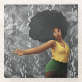 Posavasos De Vidrio aléjate conmigo