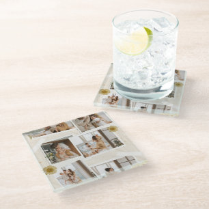 Posavasos De Vidrio #AlfombrillaDeDiseñoMinimalista